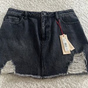 Alice and Olivia denim skirt